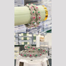 Pooja Bangles Oxidised Plated Pota Stone Bangles Set