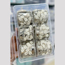 Pooja Bangles Ethnic Oxidised Plated Shell Openable Kada (1 Piece only)