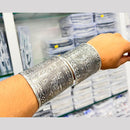 Pooja Bangles Oxidised Plated Openable Kada