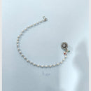 Pooja Bangles Traditional Oxidised Silver Nath With Pearl For Festive Wear