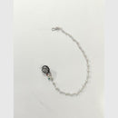 Pooja Bangles Traditional Oxidised Silver Nath With Pearl For Festive Wear