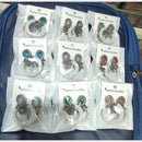 Pooja Bangles Trendy  Monalisa Stone Oxidised Earrings for Traditional Outfits