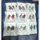 Pooja Bangles Trendy Monalisa Stone Oxidised Earrings for Traditional Outfits