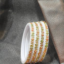 Pooja Bangles Traditional Plastic Bangles Set Bright, Lightweight Bangles for Wedding and Festivals