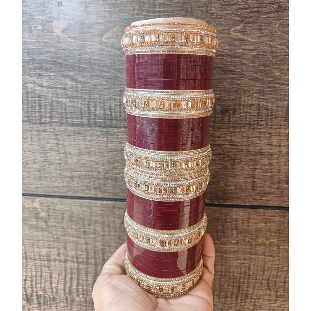 Pooja Bangles Traditional Bridal Chuda Perfect For Brides for wedding wear