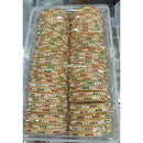 Pooja Bangles Premium Pearl Embellished Bangles Set