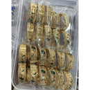 Pooja Bangles Pota Stone Openable Designer Bangles Set