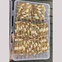 Pooja Bangles Collection Designer Meenakari Bangles Set  (1 Piece Only)