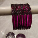 Pooja Bangles Glossy Transparent Jelly Bangles Set