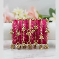 Pooja Bangles Pearl Kashmiri Glass Designer Bangles Set