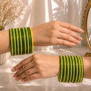 Pooja Bangles Glass Fancy Bangles Set