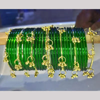 Pooja Bangles Glass Fancy Kashmiri Bangles Set