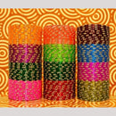 Pooja Bangles Austrian Stone Glass Fancy Bangles Set