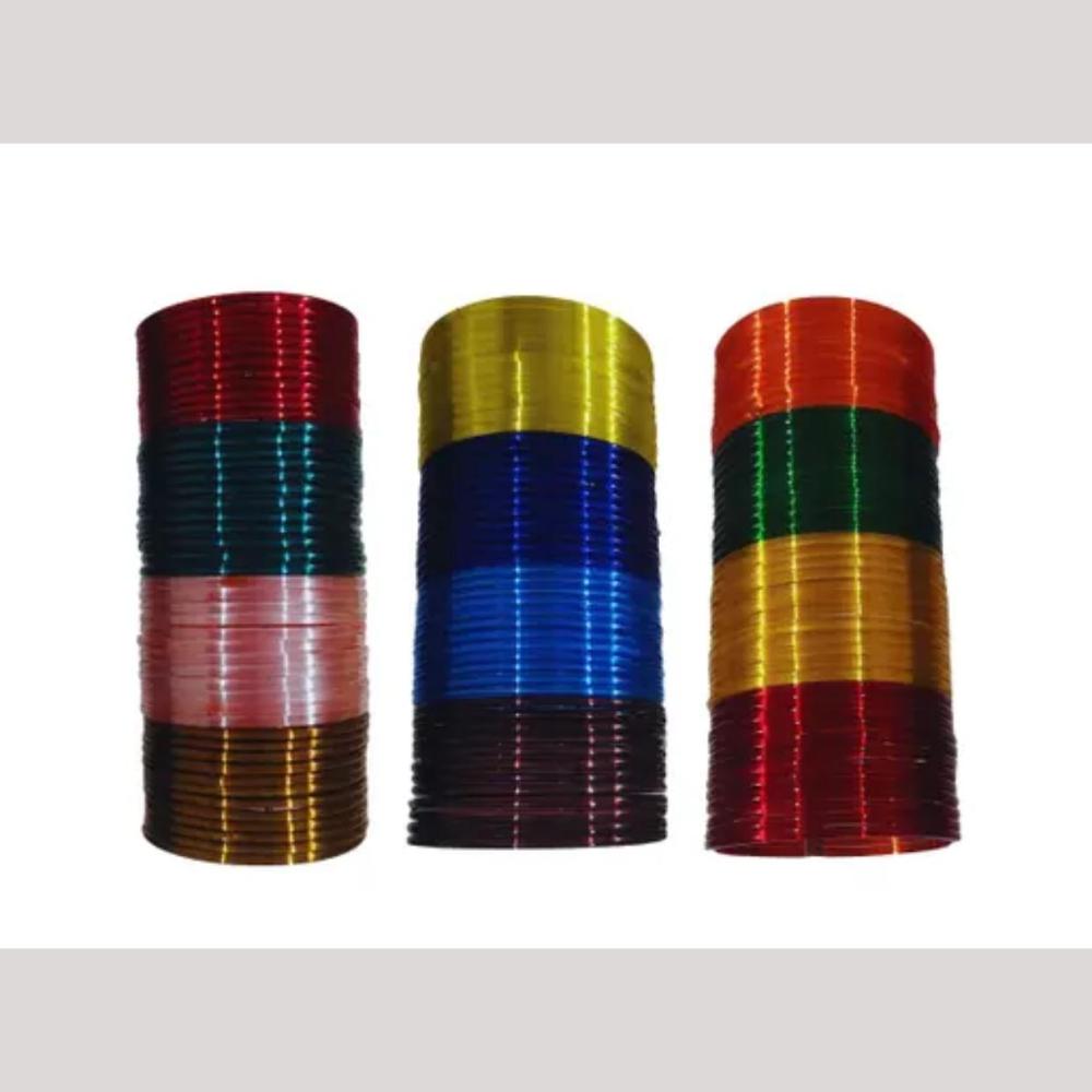 Pooja Bangles Glass Fancy Bangles Set