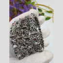 Pooja Bangles Vintage Oxidised Plated Pota Stone Bangles Set