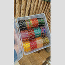 Pooja Bangles Sparkling Austrian Stone Glass Trendy Bangles Set 