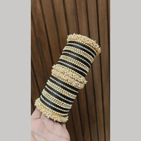 Pooja Bangles Elegant Pearl Bridal Bangles Set for Women