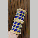 Pooja Bangles Elegant Pearl Bridal Bangles Set for Women