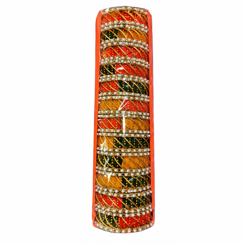 Pooja Bangles Premium Pearl Bangles Set