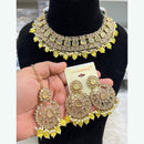 Hira Collections Designer Kundan And Beads Necklace Set Perfect for Weddings & Festive Occasions