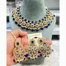 Hira Collections Exquisite Kundan Necklace Set for Engagements and Special Celebrations