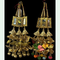 Hira Collections Colorful Hair Paranda with Tassels – Ethnic Indian Hair Jewelry
