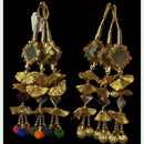 Hira Collections Colorful Hair Paranda with Tassels – Ethnic Indian Hair Jewelry