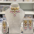 Hira Collection  Pearl Beauty And Beadwork Necklace Set