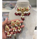 Hira Collection  Pearl Beauty And Beadwork Necklace Set