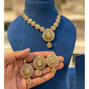 Hira Collections Sparkling Crystal Stone Necklace Set