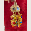 Hira Collections Heavy Mirror Work Hair Paranda