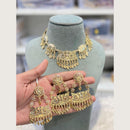 Hira Collections Designer Round Filigree Necklace Set