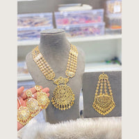 Hira Collections Designer Round Filigree Necklace Set