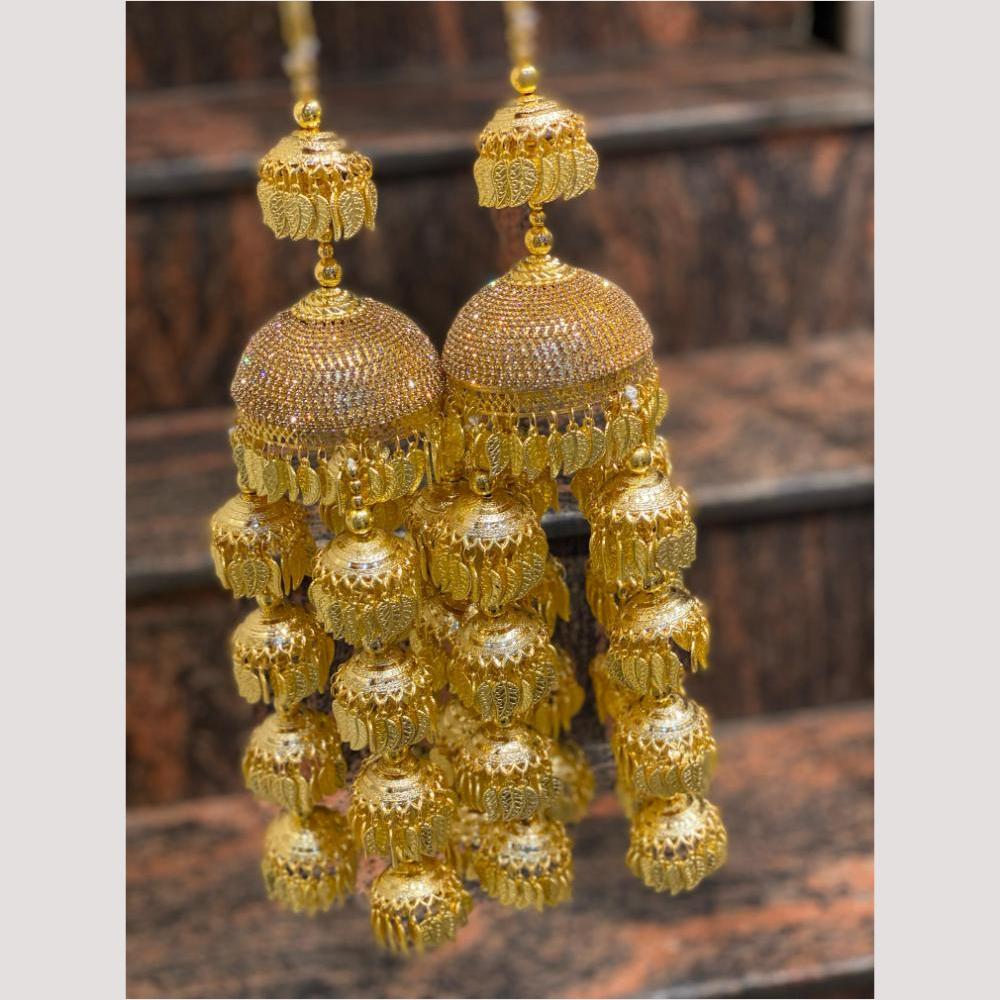 Hira Collections Heavy Look Grand Dulhan Austrian Stone Kalire
