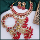 Hira Collections Grand Wedding Pearl Jewellery Combo Collection Set