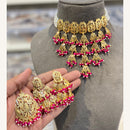 Hira Collections Exclusive Pearl And Beads Choker Necklace Set 