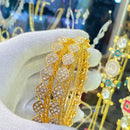 Hira Collections Austrian Stone Bangles Set for Women