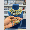 Hira Collection Glamorous Polki Kundan And Pearl Choker Necklace Set
