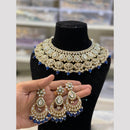 Hira Collection Glamorous Polki Kundan And Pearl Choker Necklace Set