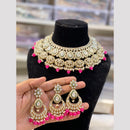 Hira Collection Glamorous Polki Kundan And Pearl Choker Necklace Set