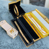 Hira Collections 4 in 1 Combo  For Brothers  Chain  Ring  Kada  Bracelet 