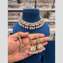 Hira Collection Royal Kundan Stone And Pearl Necklace Set