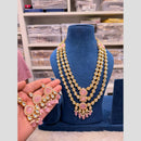 Hira Collection Pota Stone And Beaeds Designer Necklace Set