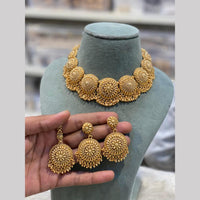 Hira Collections Premium Pearl Choker Necklace Set for Women