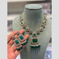 Hira Collections Designer Austrian Stone And Beads Necklace Set