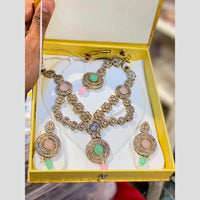 Hira Collections Designer Austrian Stone And Beads Necklace Set