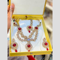 Hira Collections Designer Austrian Stone And Beads Necklace Set