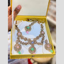 Hira Collections Designer Austrian Stone And Beads Necklace Set