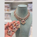 Hira Collections Designer Austrian Stone And Pota Stone Necklace Set