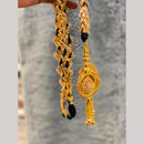 Hira Collections Heavy Mirror Work Hair Paranda